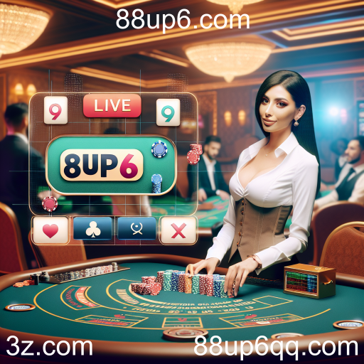 Descubra a Excitante Experiência do Cassino ao Vivo no 88up6.com